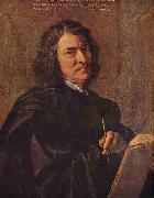 Nicolas Poussin Selbstportrat des Kunstlers France oil painting artist